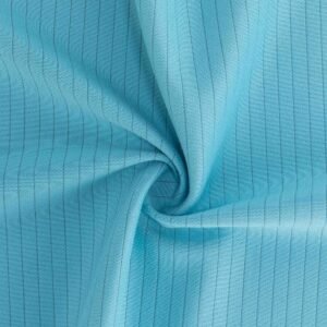 Double-Sided Honeycomb Lycra Fabric (Brushed & Polygiene Antibacterial)( 1% Nylon 89% Polyester 10% Lycra 220gsm)