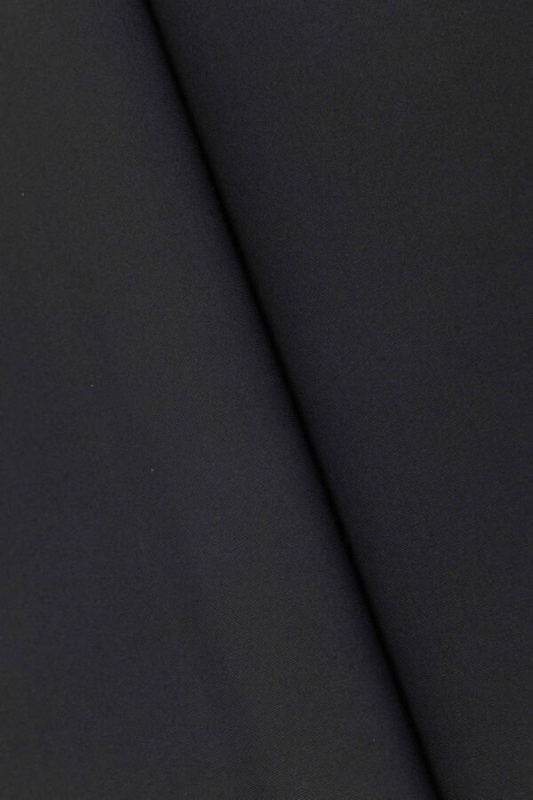 Matte Black Nylon Lycra Stretch Fabric (White Graphene)(66% Nylon 34% Lycra 210gsm) - Image 3