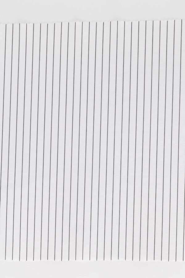 High Stretch Nylon-Poly Striped Double Stretch Fabric(68% Nylon 3% Polyester 29% Spandex 185gsm) - Image 4