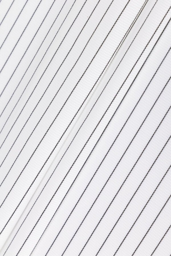 High Stretch Nylon-Poly Striped Double Stretch Fabric(68% Nylon 3% Polyester 29% Spandex 185gsm) - Image 2