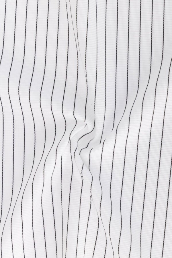High Stretch Nylon-Poly Striped Double Stretch Fabric(68% Nylon 3% Polyester 29% Spandex 185gsm)