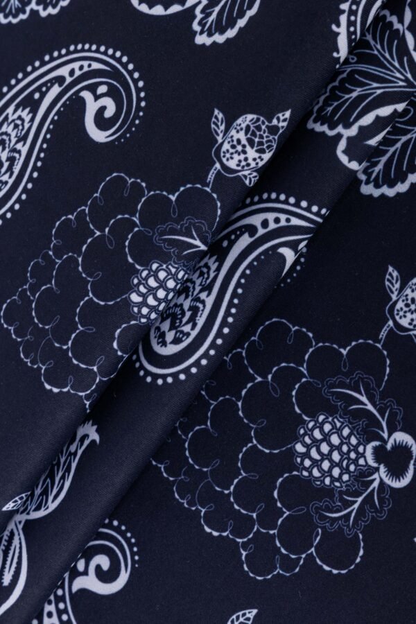 Matte Double Brushed Lycra Fabric – UV & Nature Print(74% Nylon 26% Lycra 215gsm) - Image 2