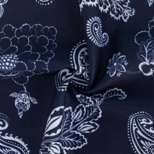 Matte Double Brushed Lycra Fabric – UV & Nature Print(74% Nylon 26% Lycra 215gsm)
