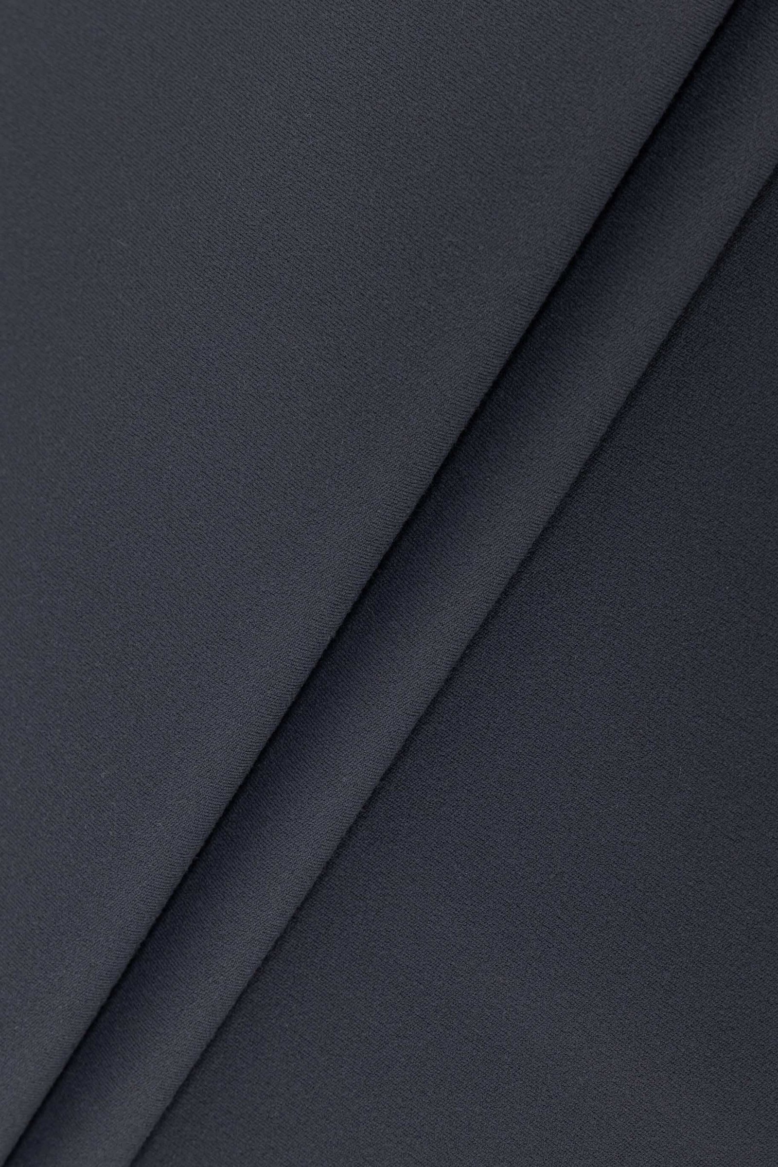 (N66) Matte Black Nylon Lycra Double-Knit Fabric – Single Brushed(79% Nylon 21% Lycra 200gsm)JM-SN3453HLM (3)