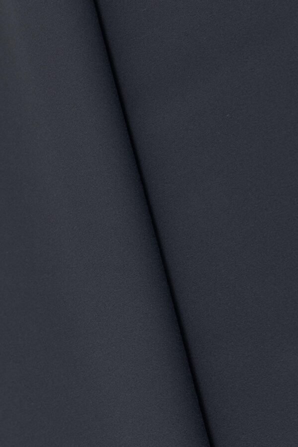 (N66) Matte Black Nylon Lycra Double-Knit Fabric – Single Brushed(79% Nylon 21% Lycra 200gsm)JM-SN3453HLM (4)
