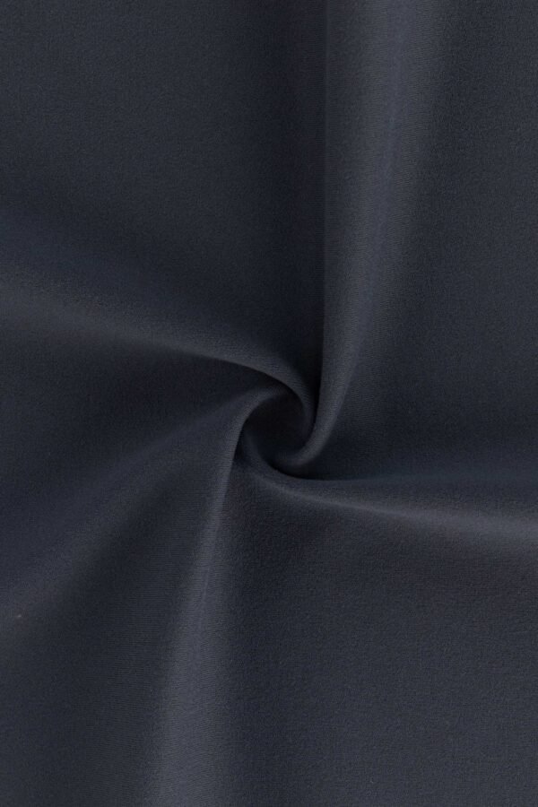 (N66) Matte Black Nylon Lycra Double-Knit Fabric – Single Brushed(79% Nylon 21% Lycra 200gsm)JM-SN3453HLM (5)