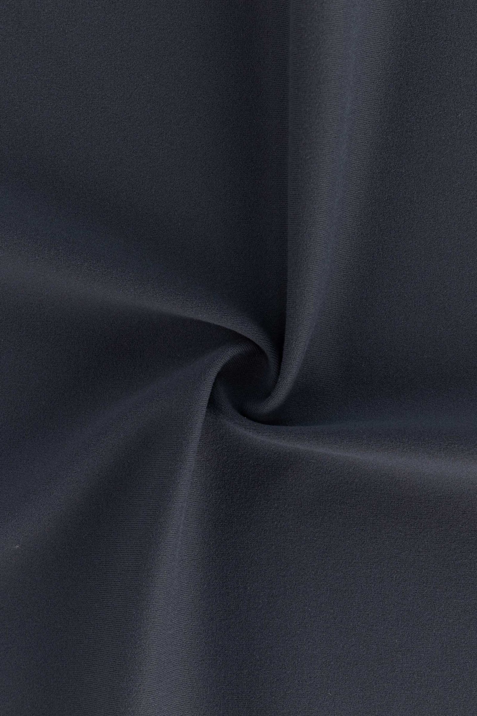 (N66) Matte Black Nylon Lycra Double-Knit Fabric – Single Brushed(79% Nylon 21% Lycra 200gsm)JM-SN3453HLM (5)